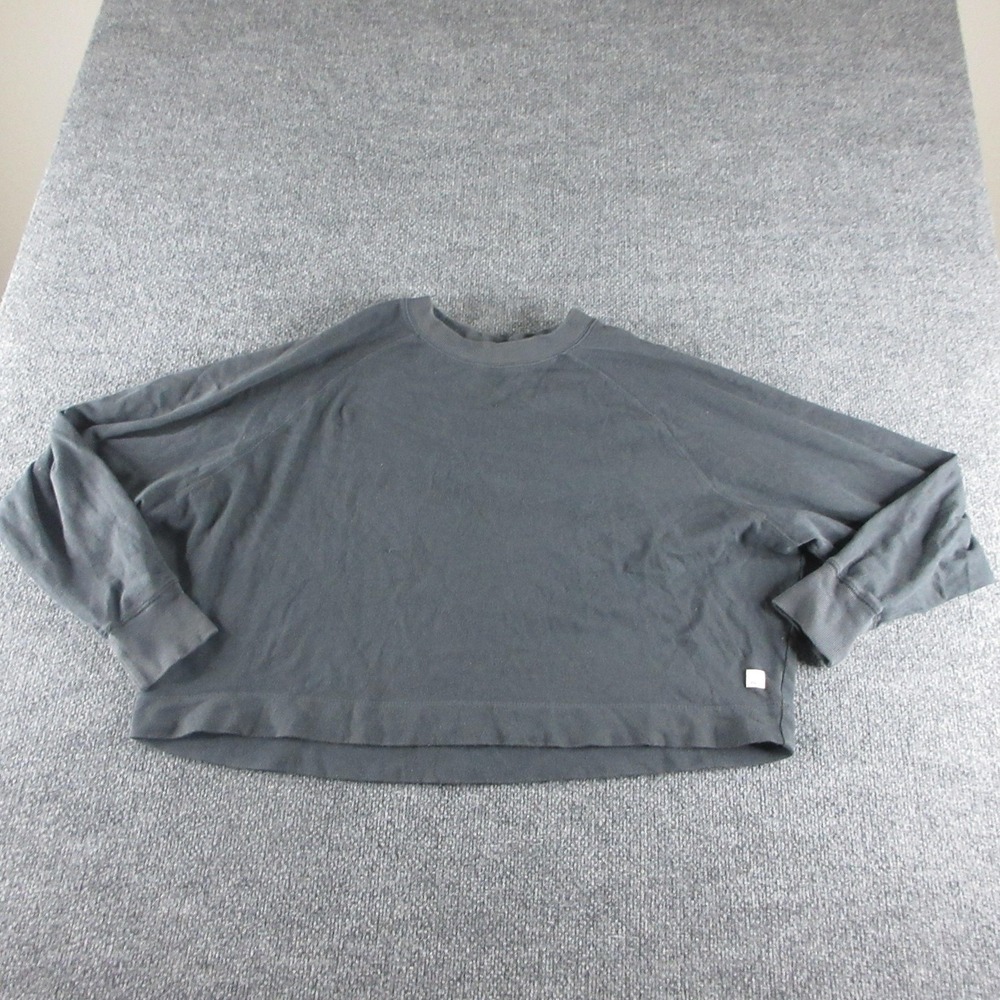 Vuori Sweatshirt Womens 3XL Gray Oversized Raglan Long Sleeve Pullover Jersey - Picture 1 of 9